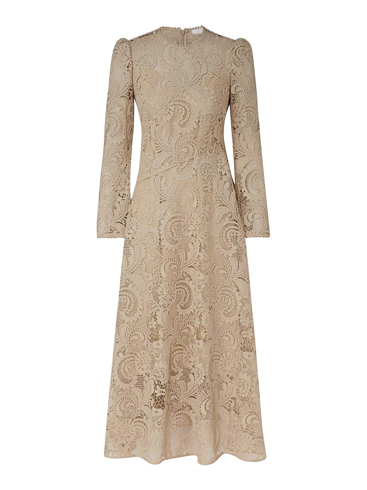 Shop Zimmermann Beige Dress