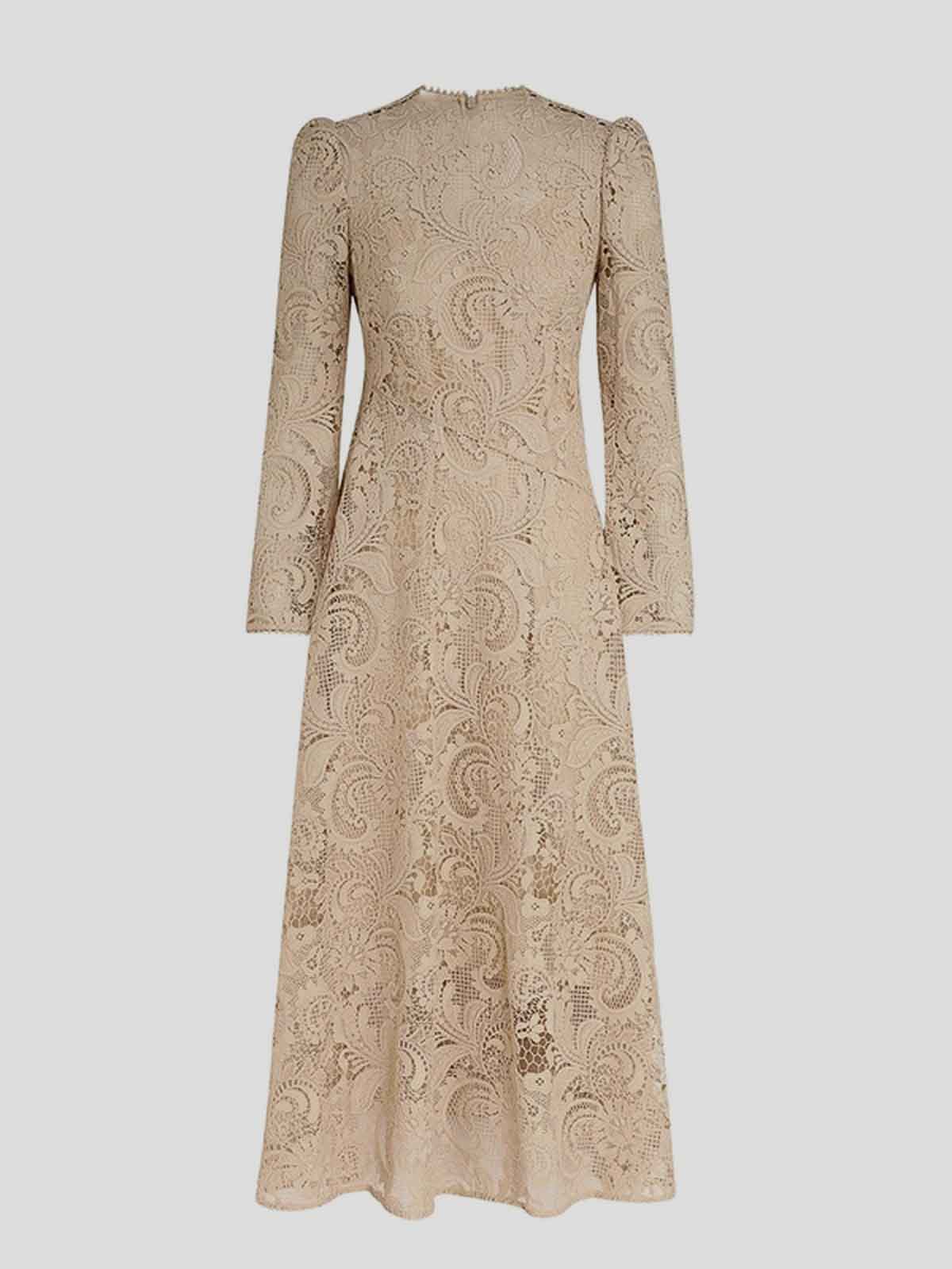 Shop Zimmermann Beige Dress