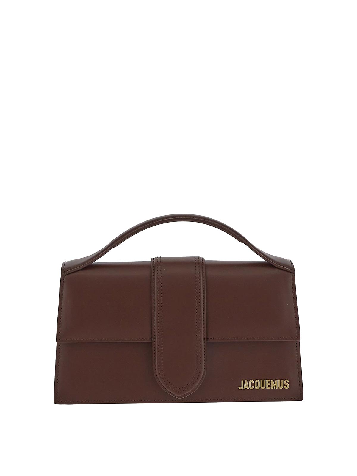 JACQUEMUS】レザーハンドバッグ ブラウン Jacquemus ハンドバッグ 女性 皮革 茶/ライトブラウン | B-Exit