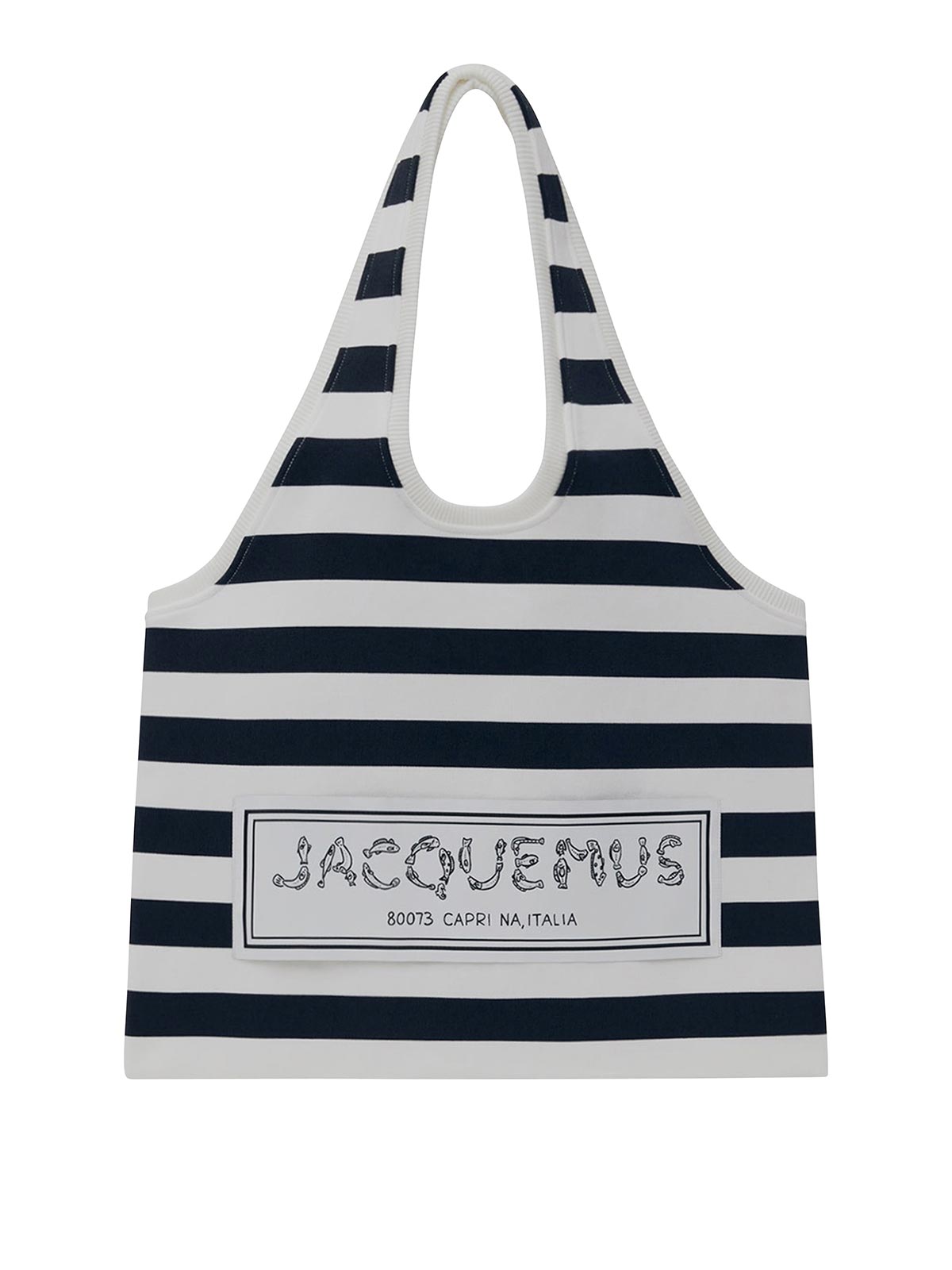 Shop Jacquemus Viscose Bag In Multicolour