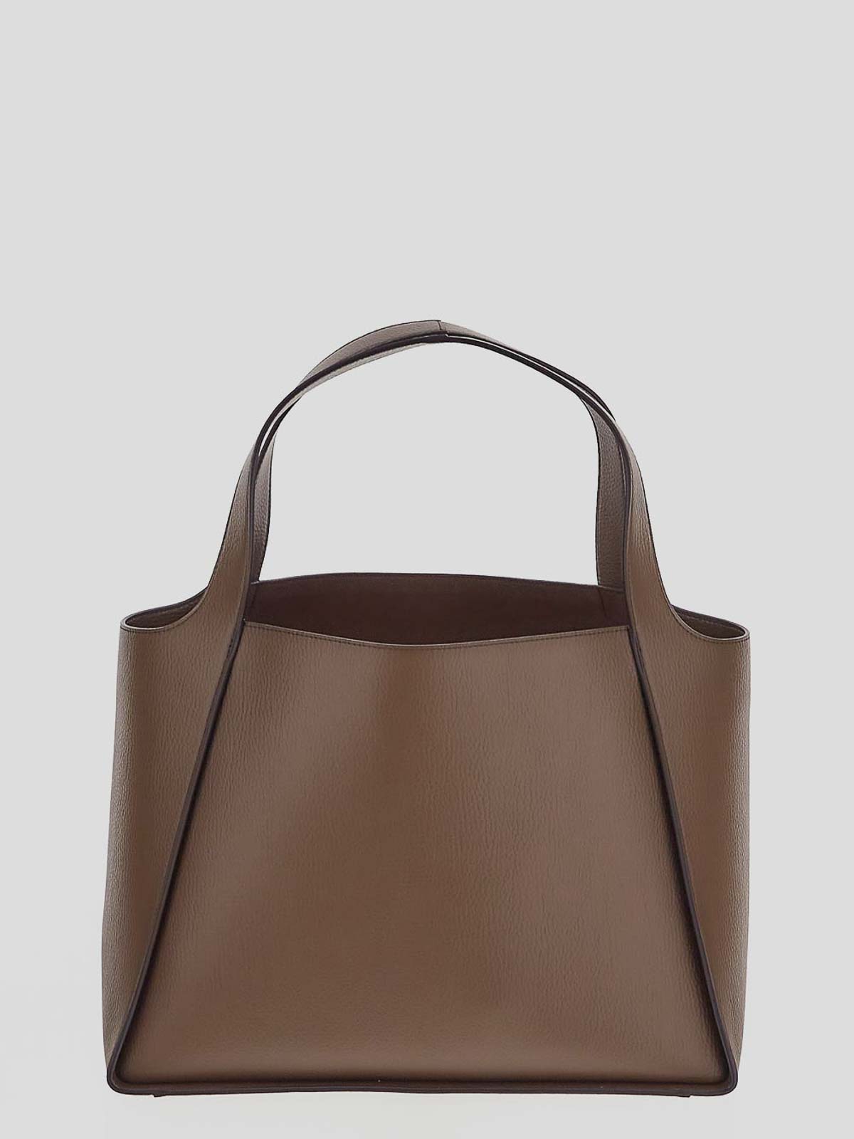 Shop Stella Mccartney Faux Leather Bag In Brown