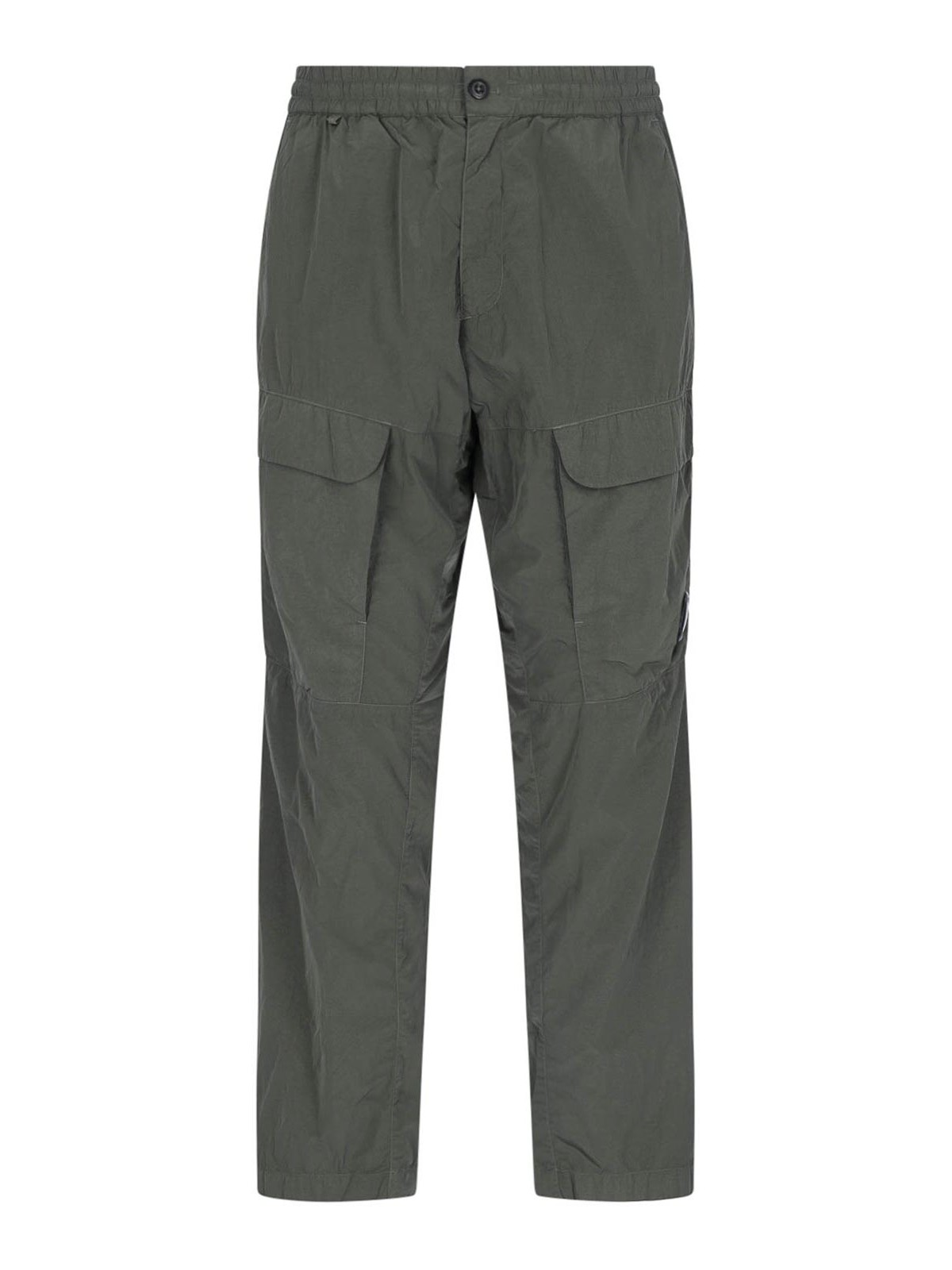 Shop C.p. Company Cargo Pants In Green