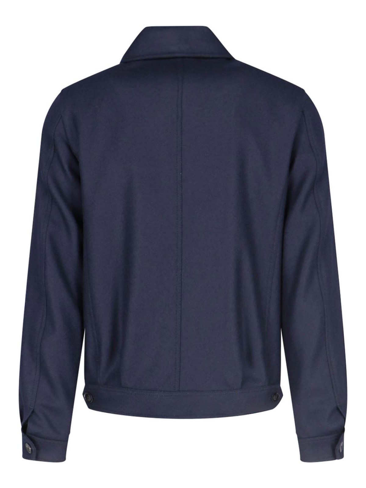 Shop Tom Ford Technical Zip Jacket In Blue