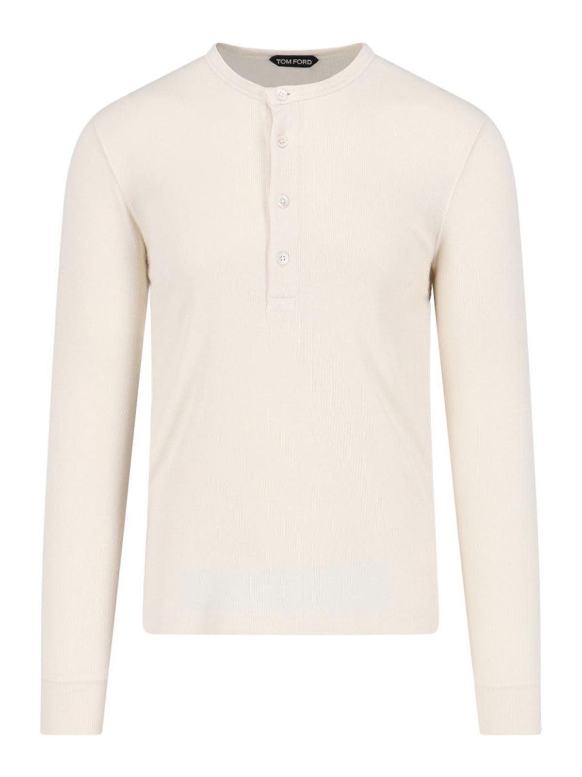 Shop Tom Ford Crewneck In White