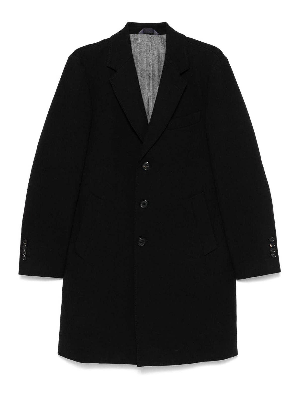 Shop Circolo 1901 Coat In Black