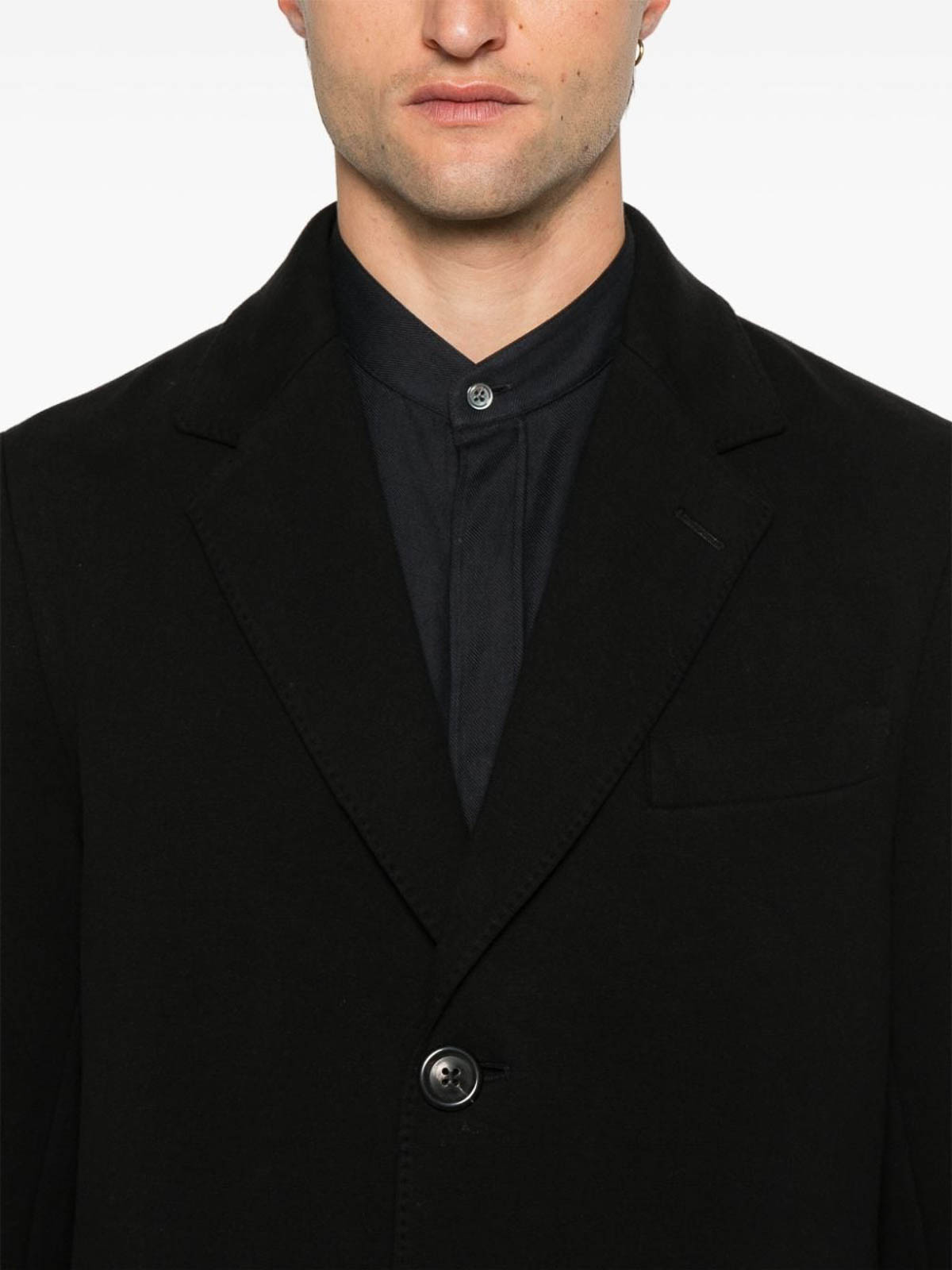 Shop Circolo 1901 Coat In Black