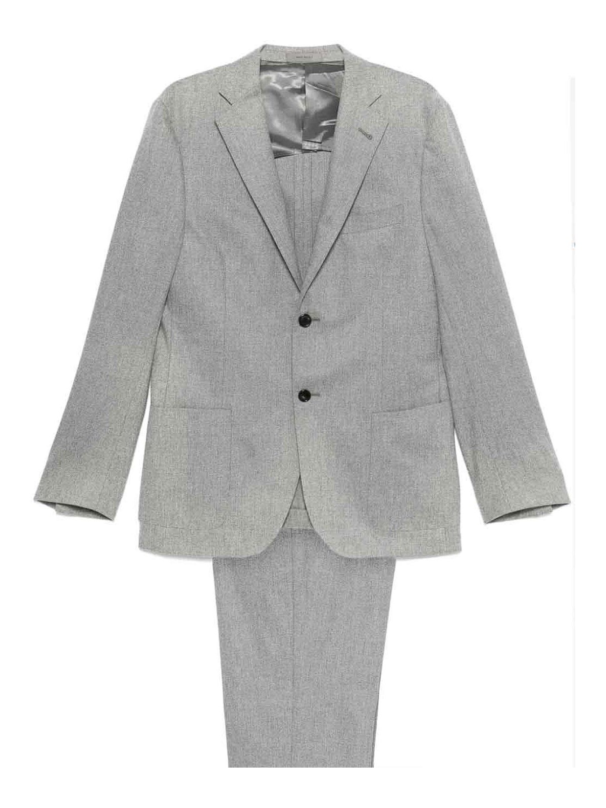 Shop Corneliani Grey Suit