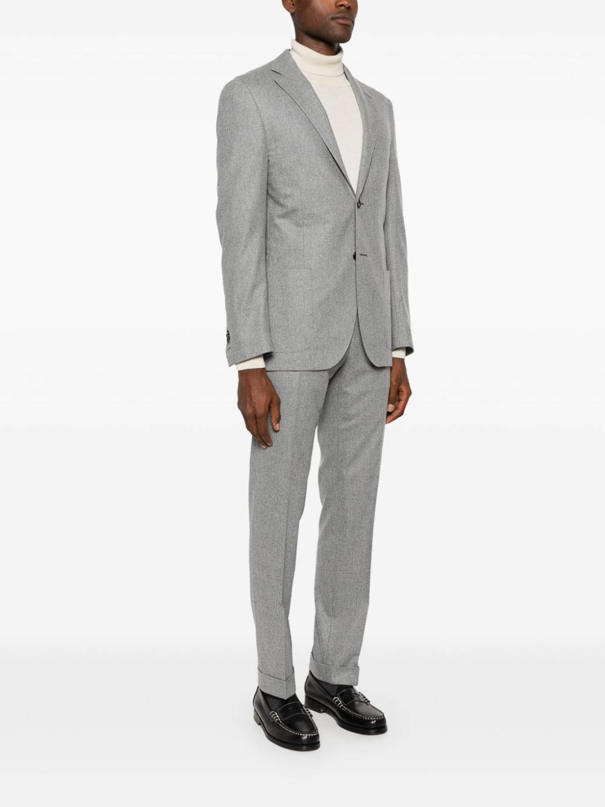 Shop Corneliani Grey Suit