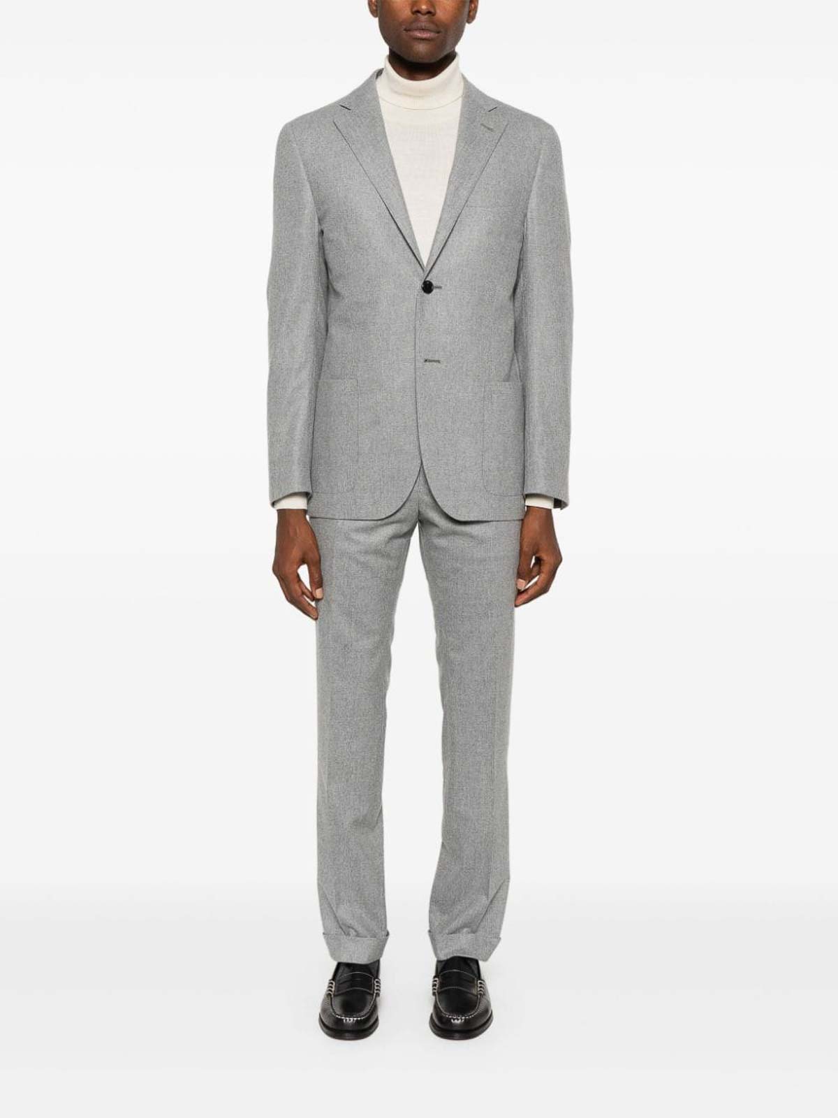 Shop Corneliani Grey Suit