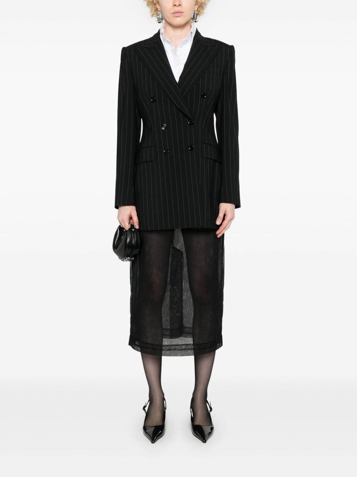 Shop Dolce & Gabbana Blazer In Black