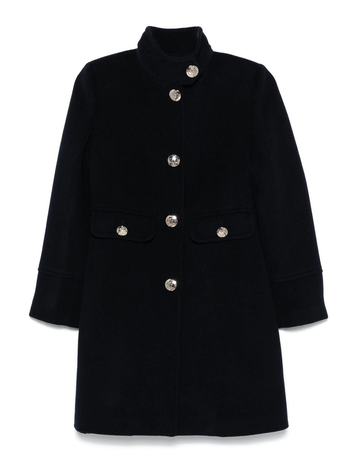 Shop Liu •jo Coat In Blue