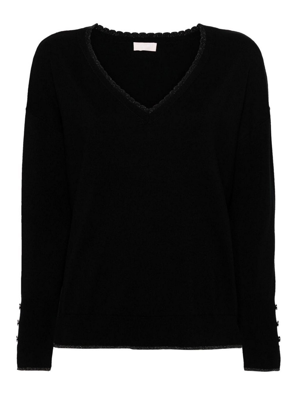 Shop Liu •jo Jumper In Black