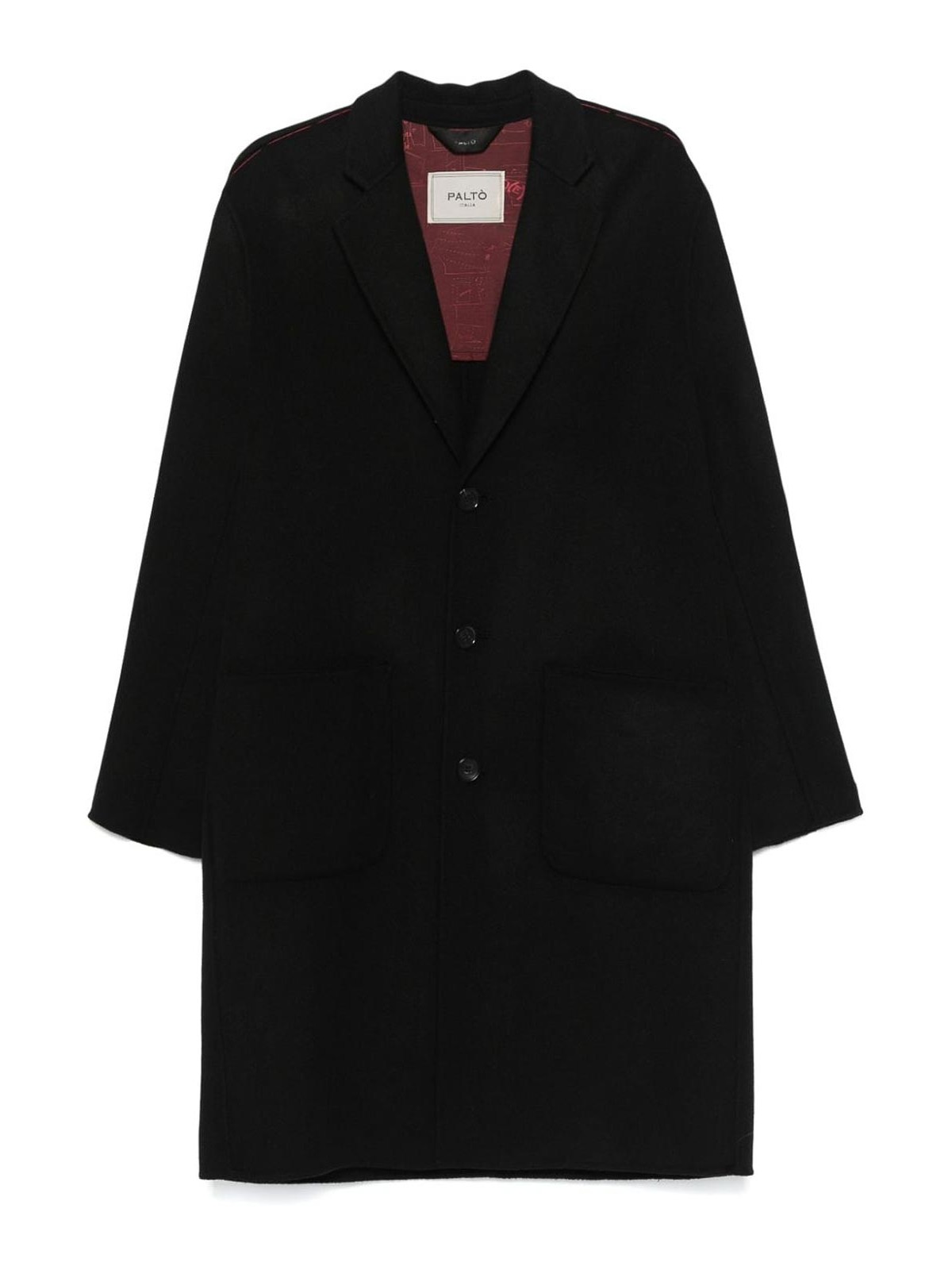 Shop Palto' Coat In Black