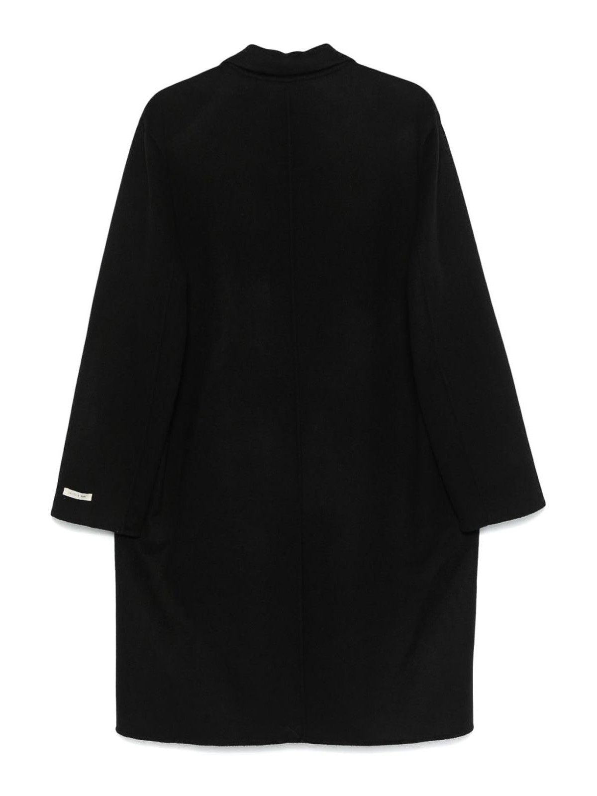 Shop Palto' Coat In Black