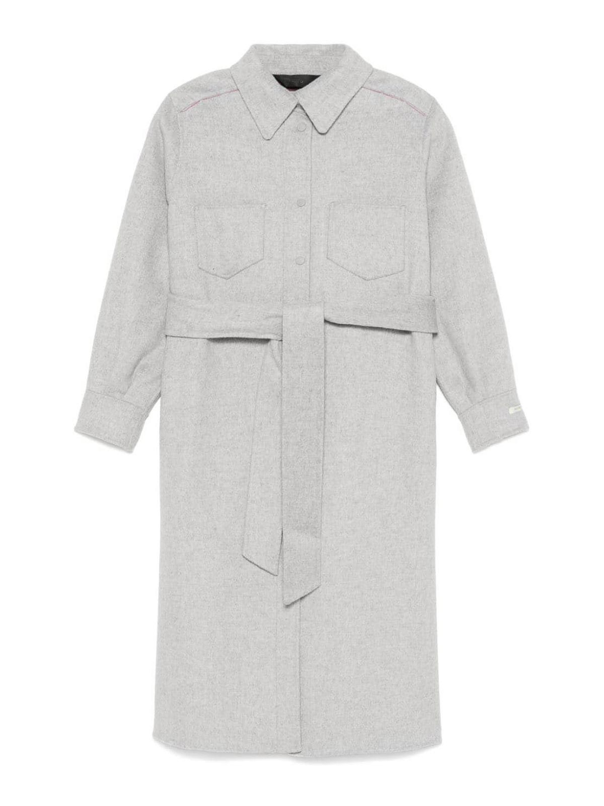 Shop Palto' Coat In Grey