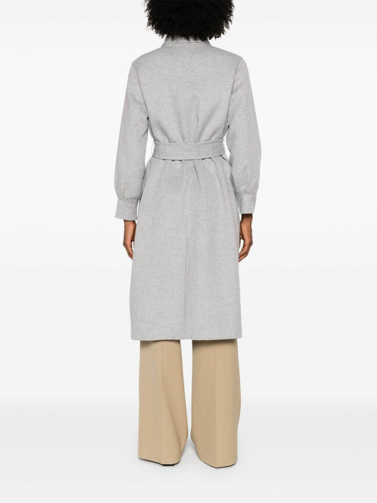 Shop Palto' Coat In Grey