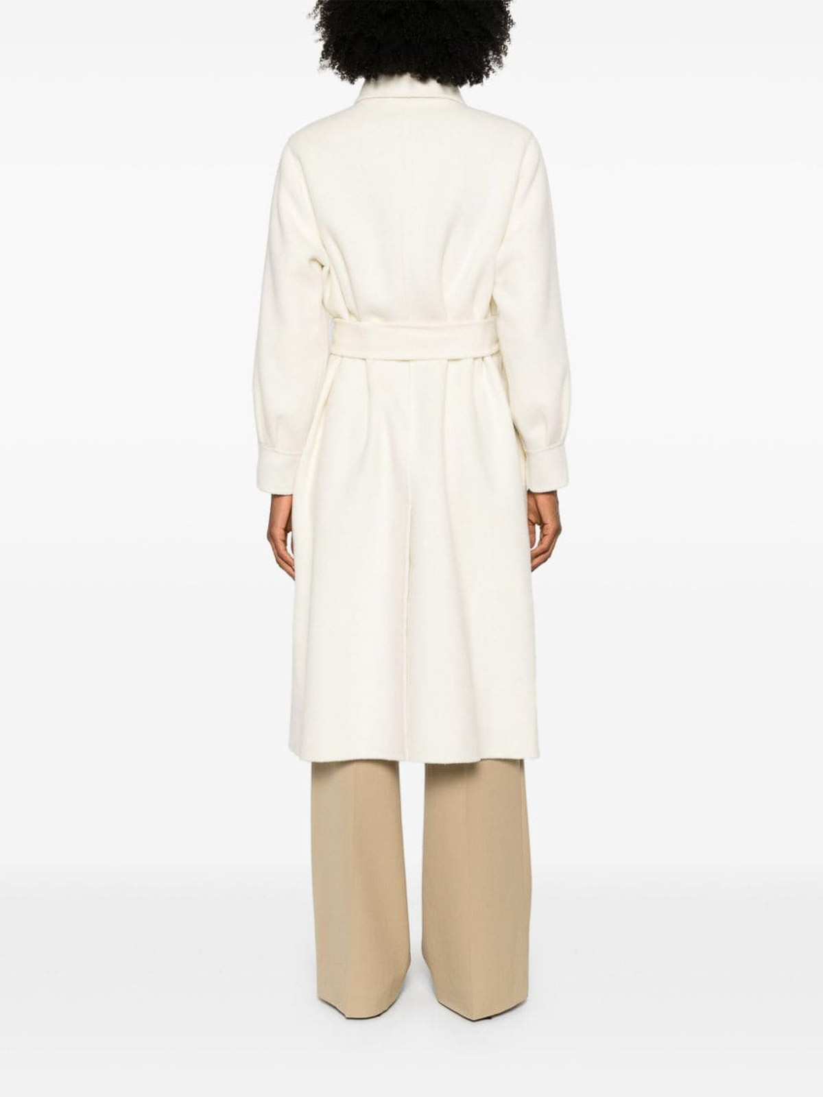 Shop Palto' Coat In White