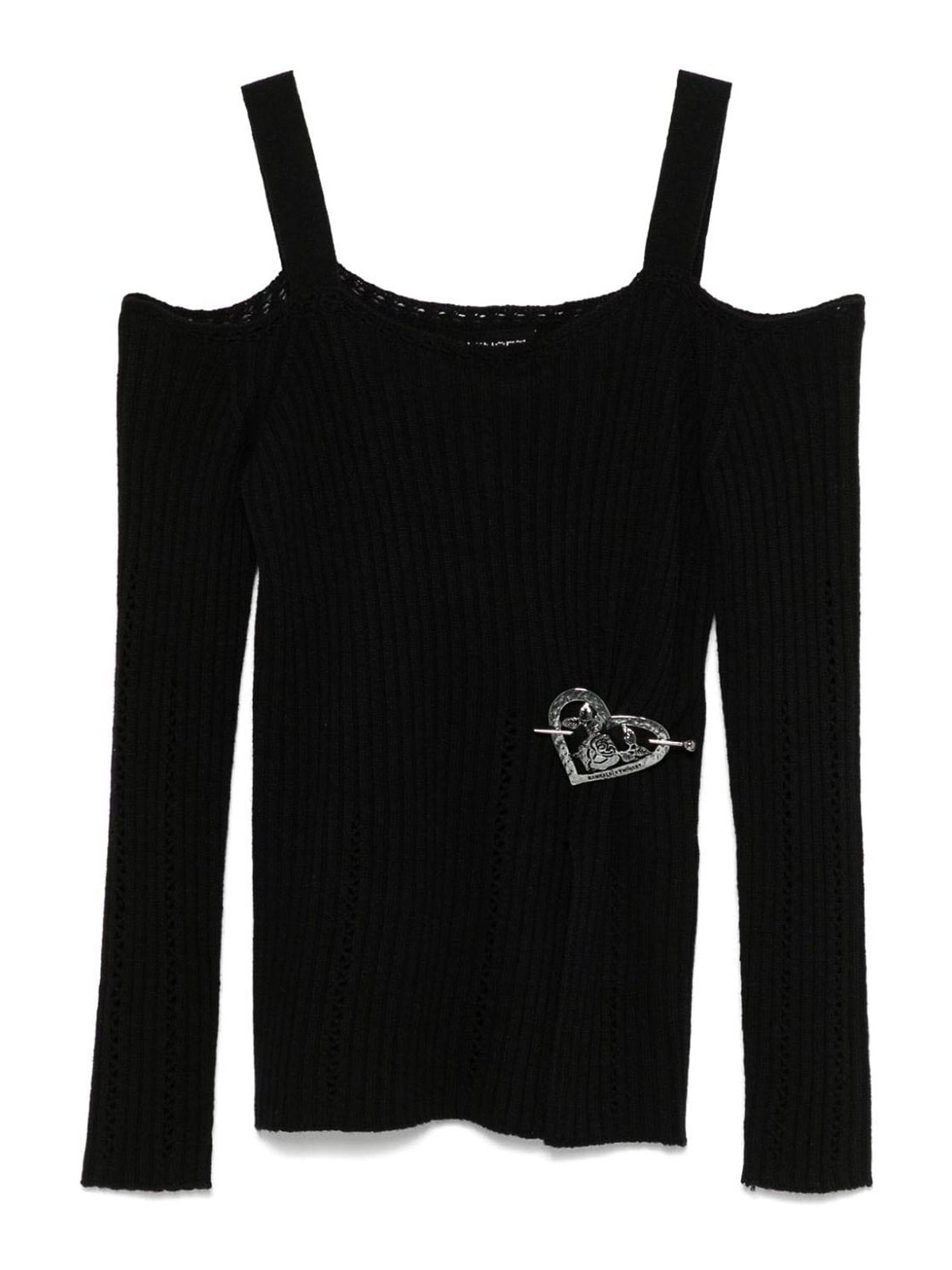 Shop Twinset Jumper In Black