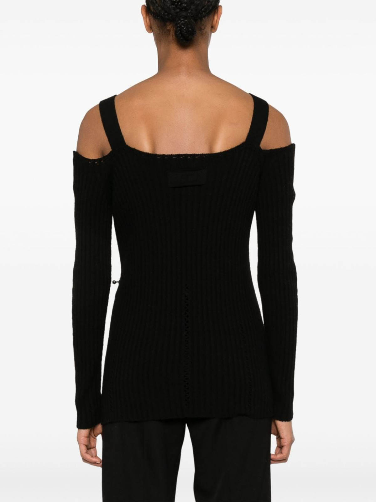 Shop Twinset Jumper In Black