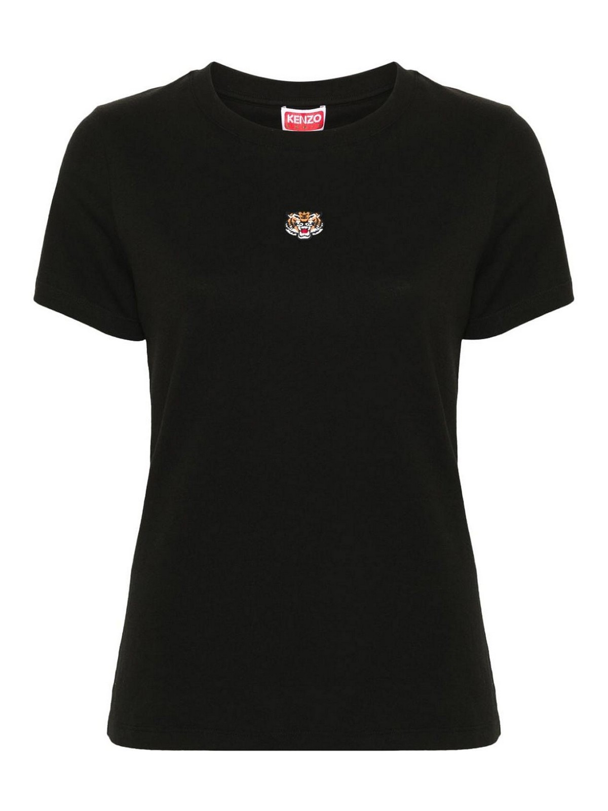 Shop Kenzo Cotton T-shirt In Black