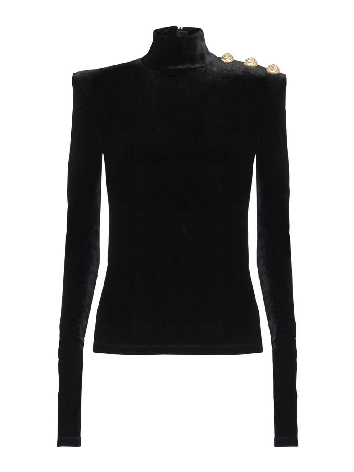 Shop Balmain Jumper In Black