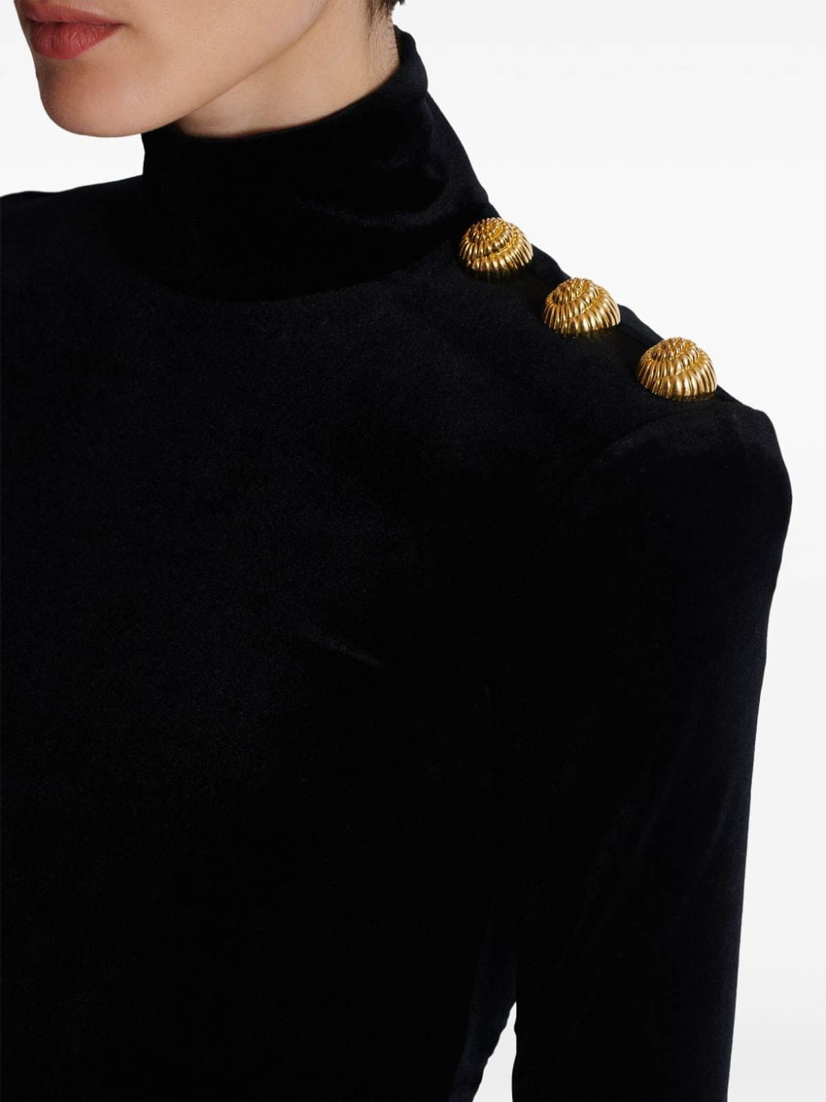 Shop Balmain Jumper In Black