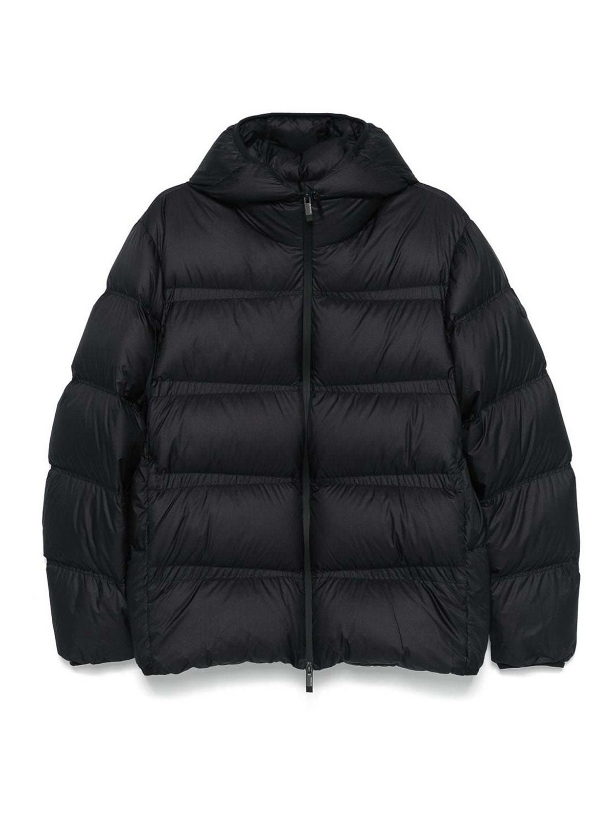 Shop Moncler Down Jacket In Black