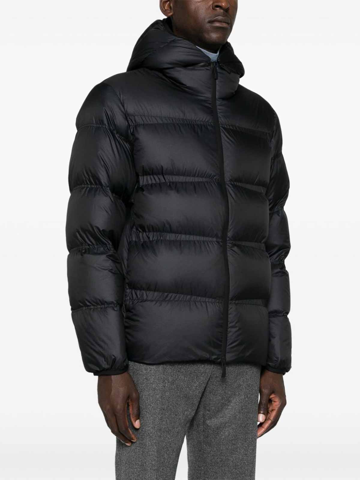 Shop Moncler Down Jacket In Black