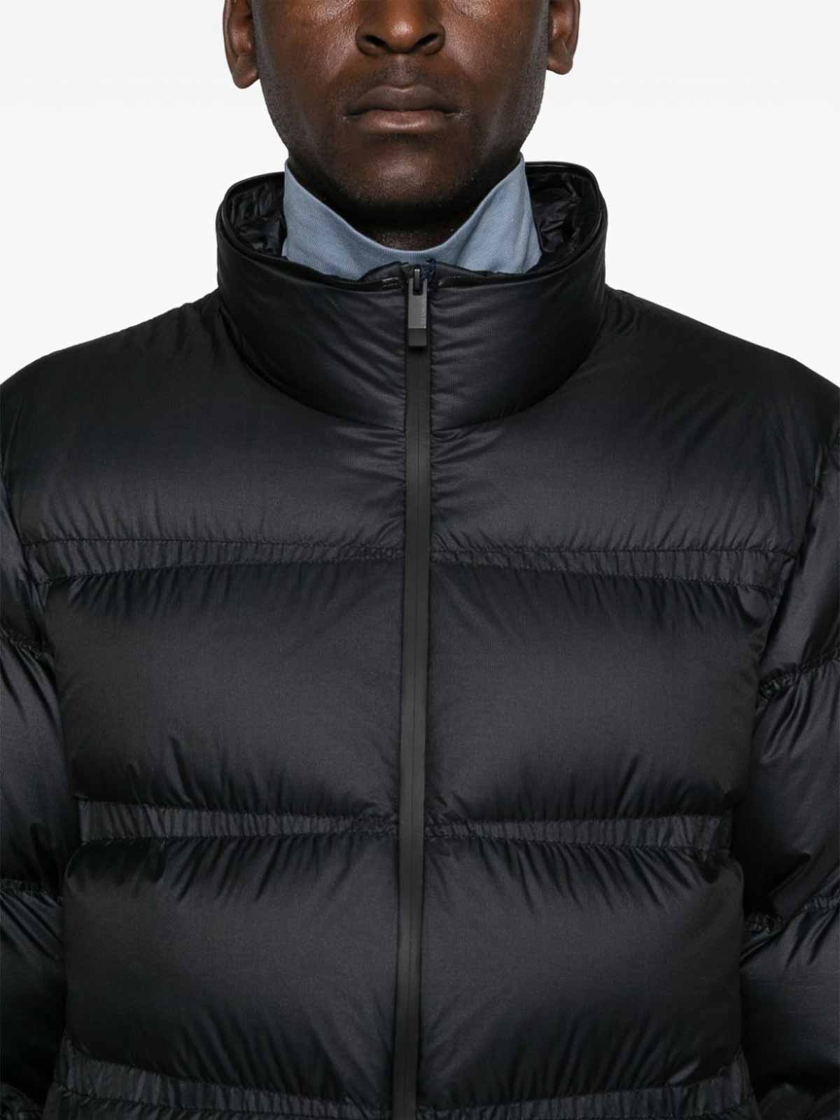 Shop Moncler Down Jacket In Black