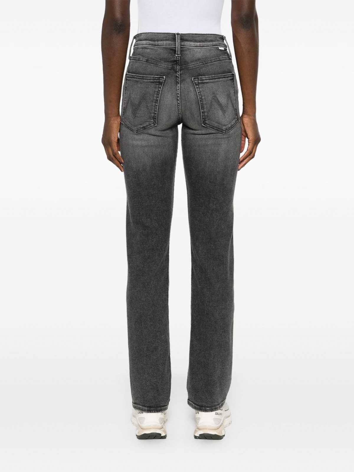 Shop Mother Denim Jeans In Grey