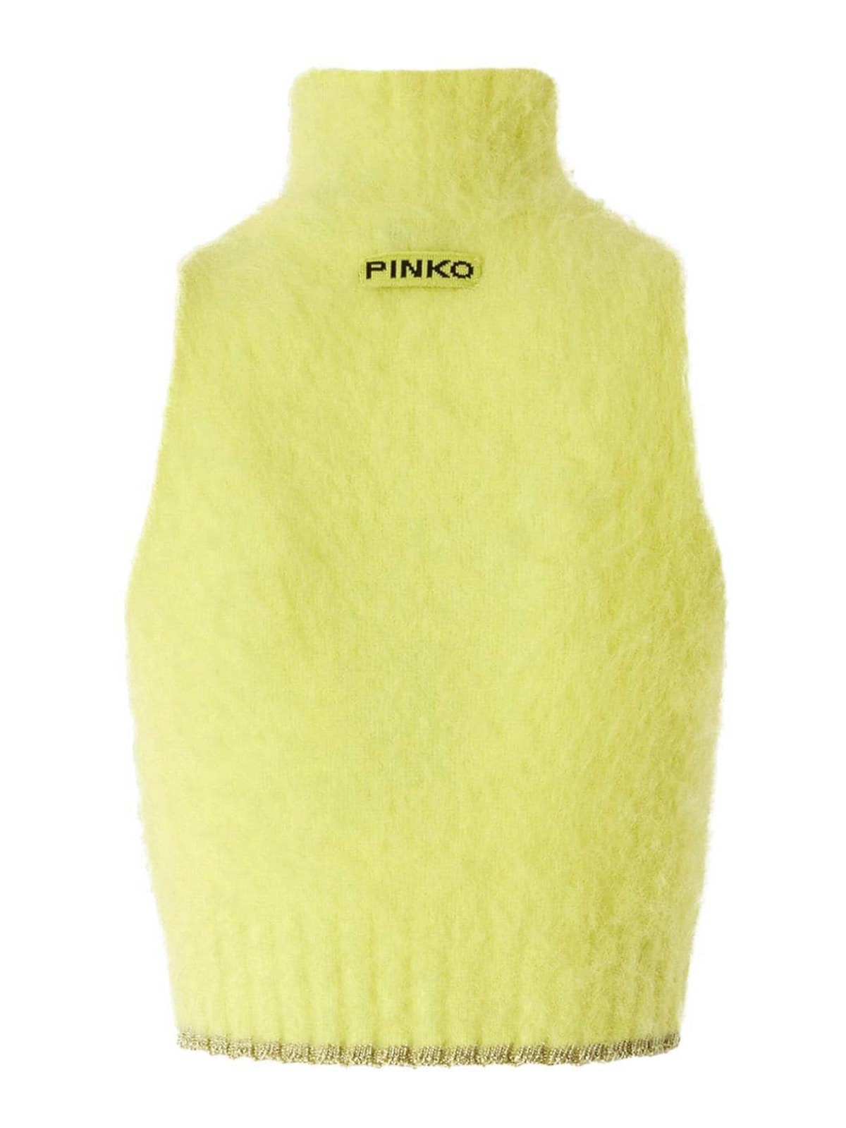 Shop Pinko Yellow Top