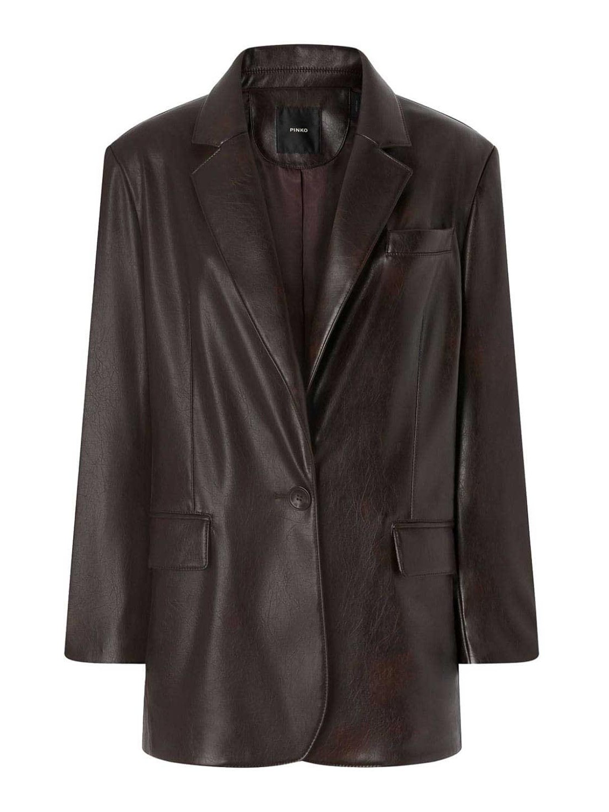 Shop Pinko Blazer In Brown