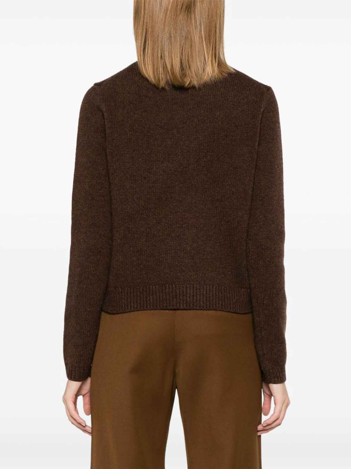 Shop Tory Burch Jumper In Brown