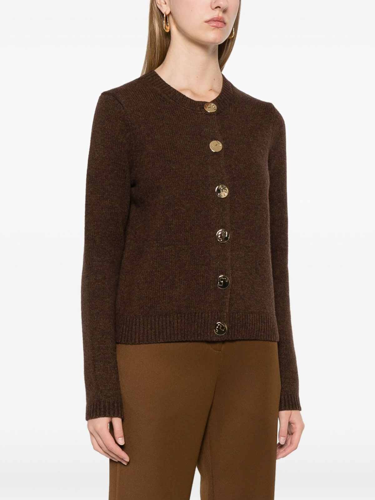 Shop Tory Burch Jumper In Brown