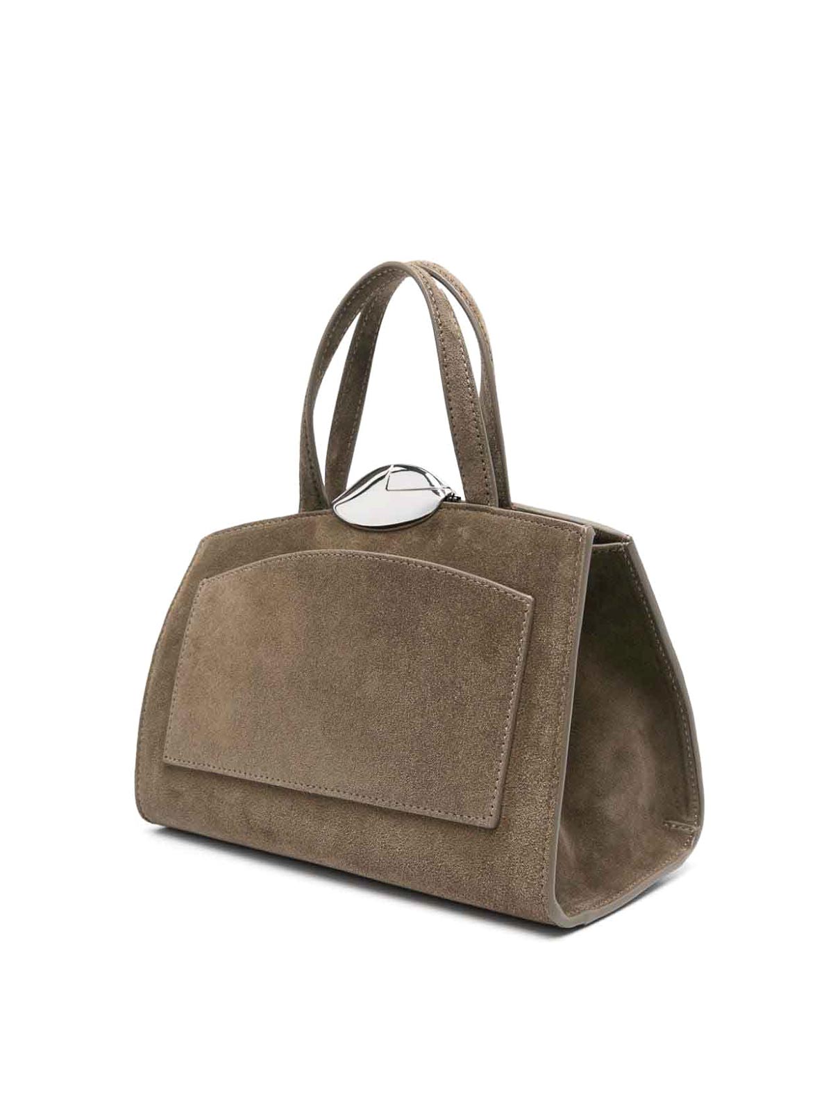 Shop Benedetta Bruzziches Shoulder Bag In Light Brown