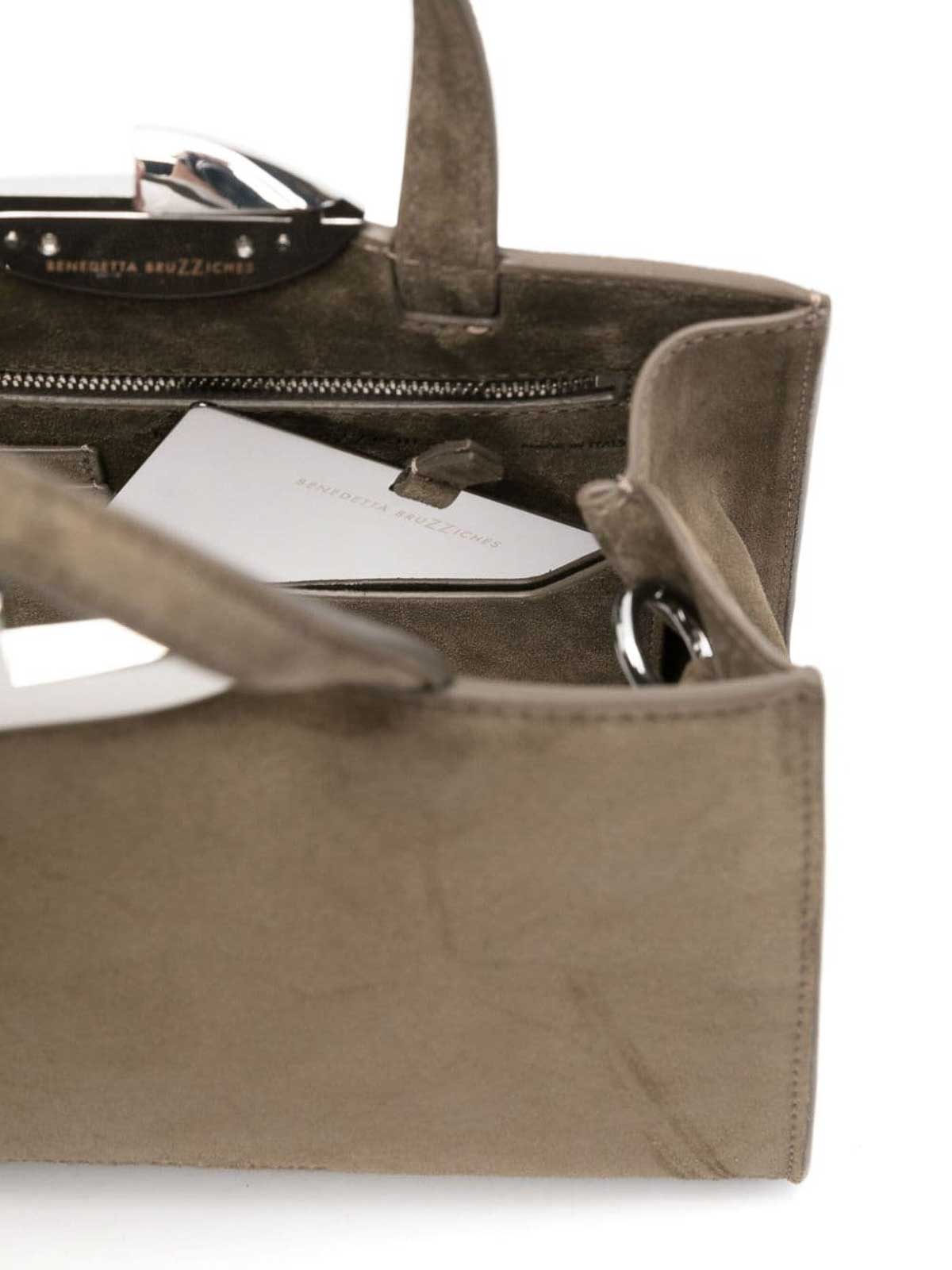 Shop Benedetta Bruzziches Shoulder Bag In Light Brown