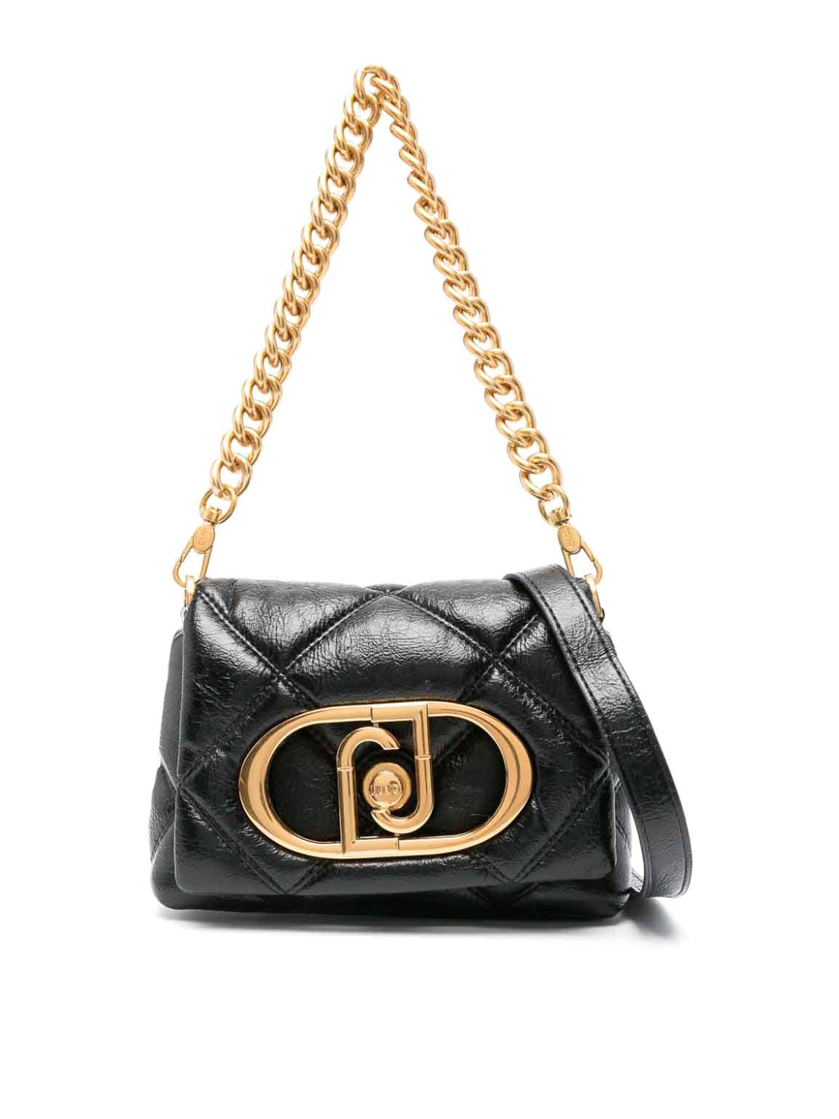 Shop Liu •jo Shoulder Bag In Black