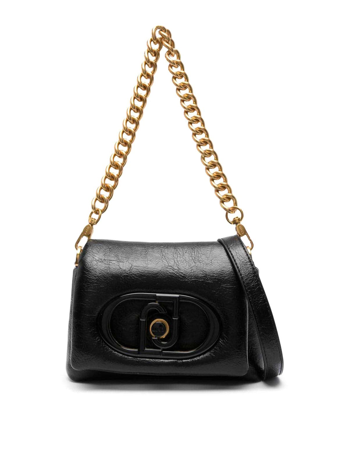 Shop Liu •jo Shoulder Bag In Black