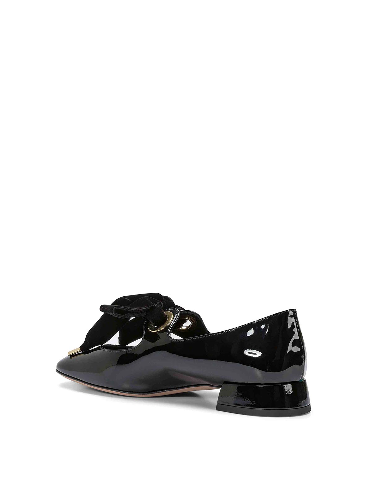 Shop A.bocca Black Ballet Flats