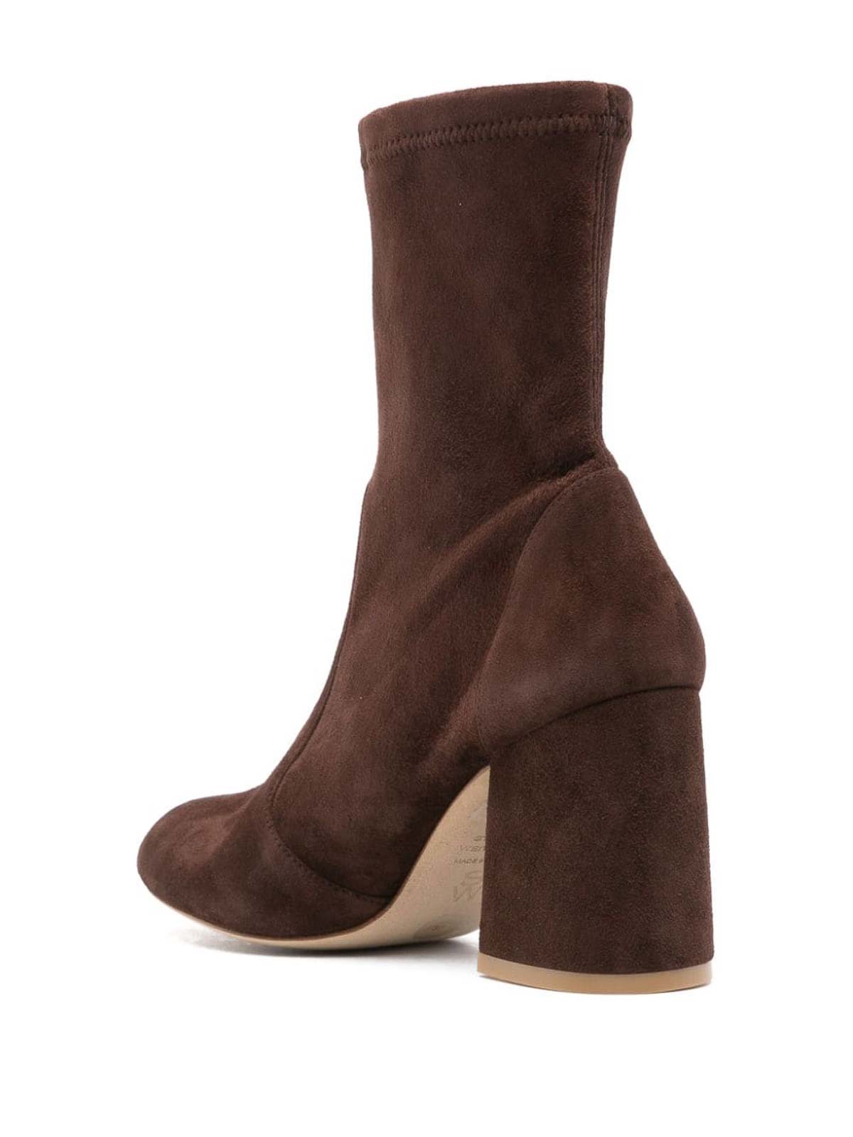 Shop Stuart Weitzman Knee Hight Boots In Beige