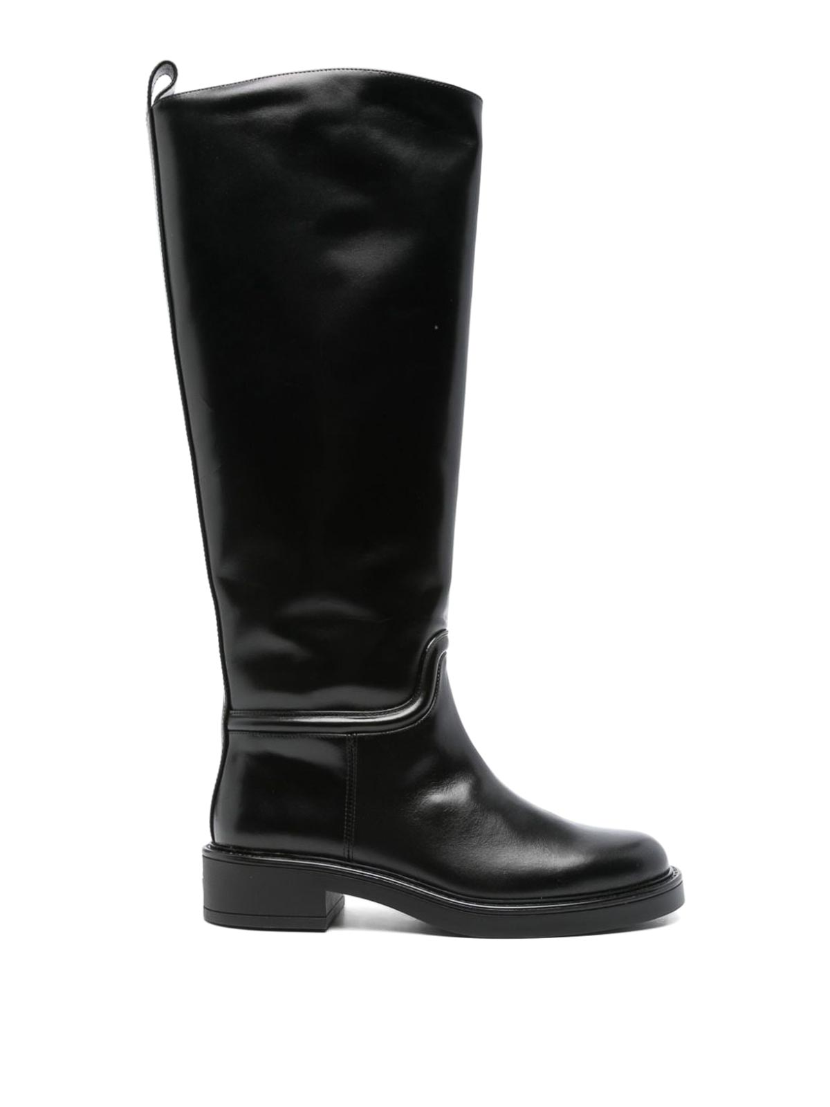 Shop Stuart Weitzman Knee Hight Boots In Black