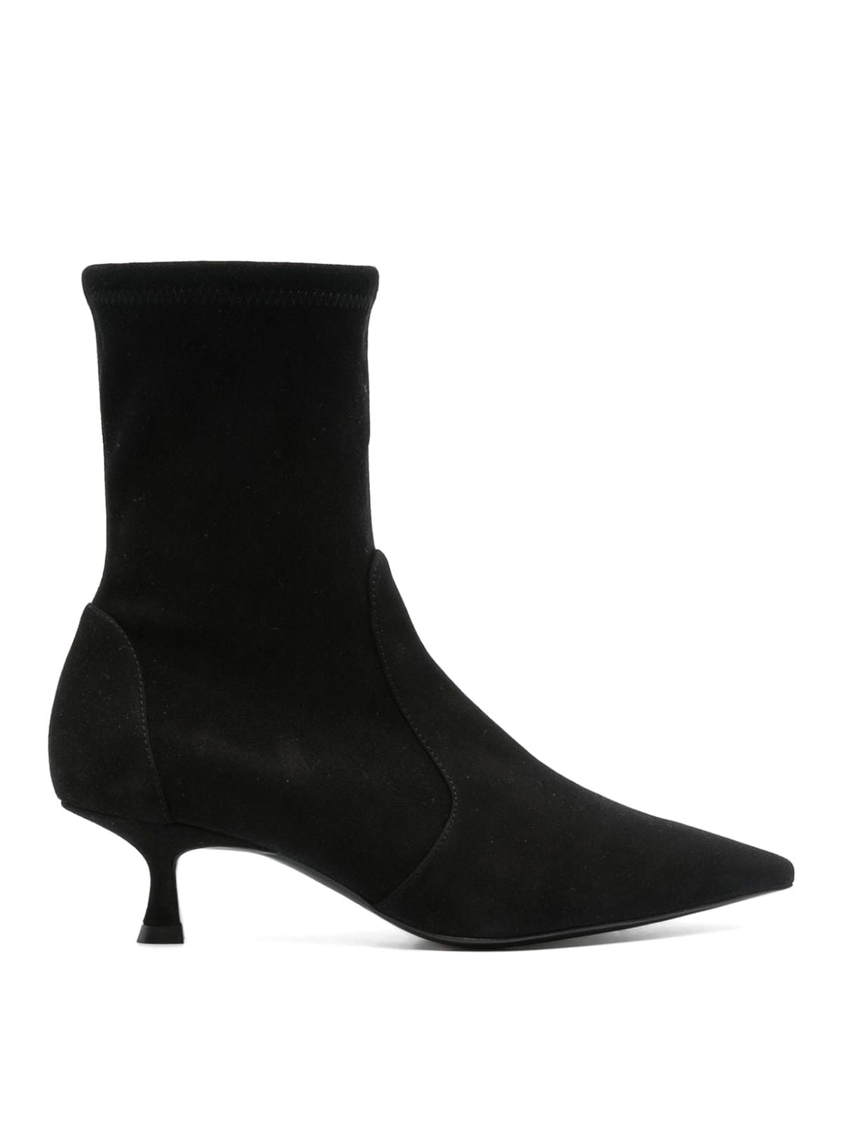 Shop Stuart Weitzman Knee Hight Boots In Black