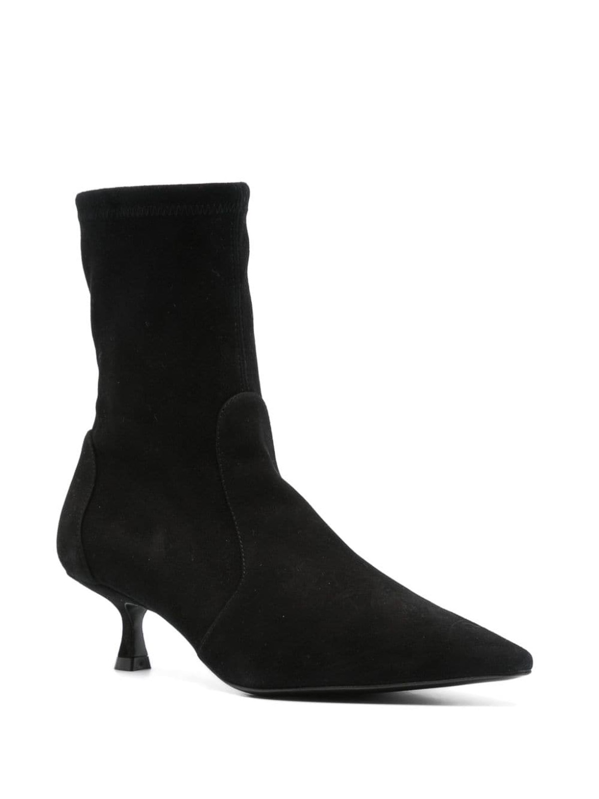 Shop Stuart Weitzman Knee Hight Boots In Black