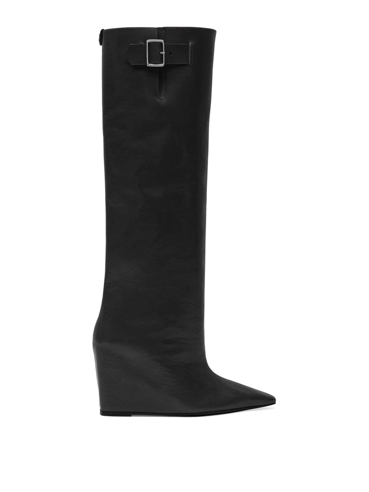 Shop Courrèges Black Boots