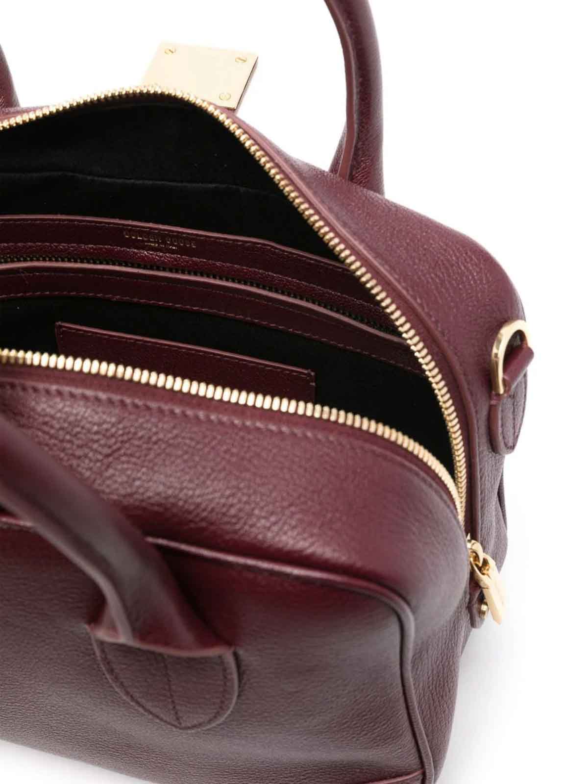 Shop Golden Goose Vita Tote Bag In Dark Red