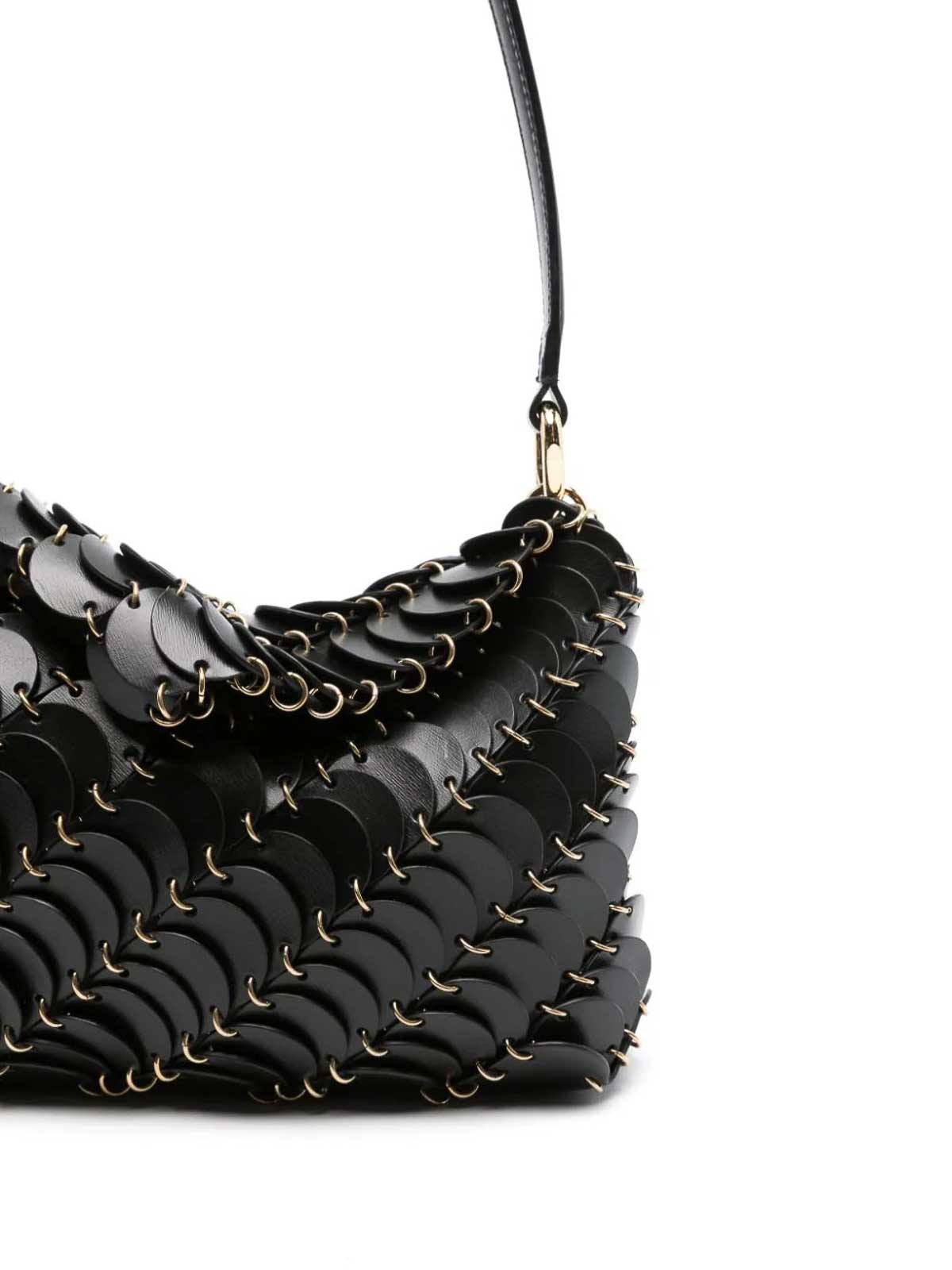 Shop Rabanne Paco Bag In Black