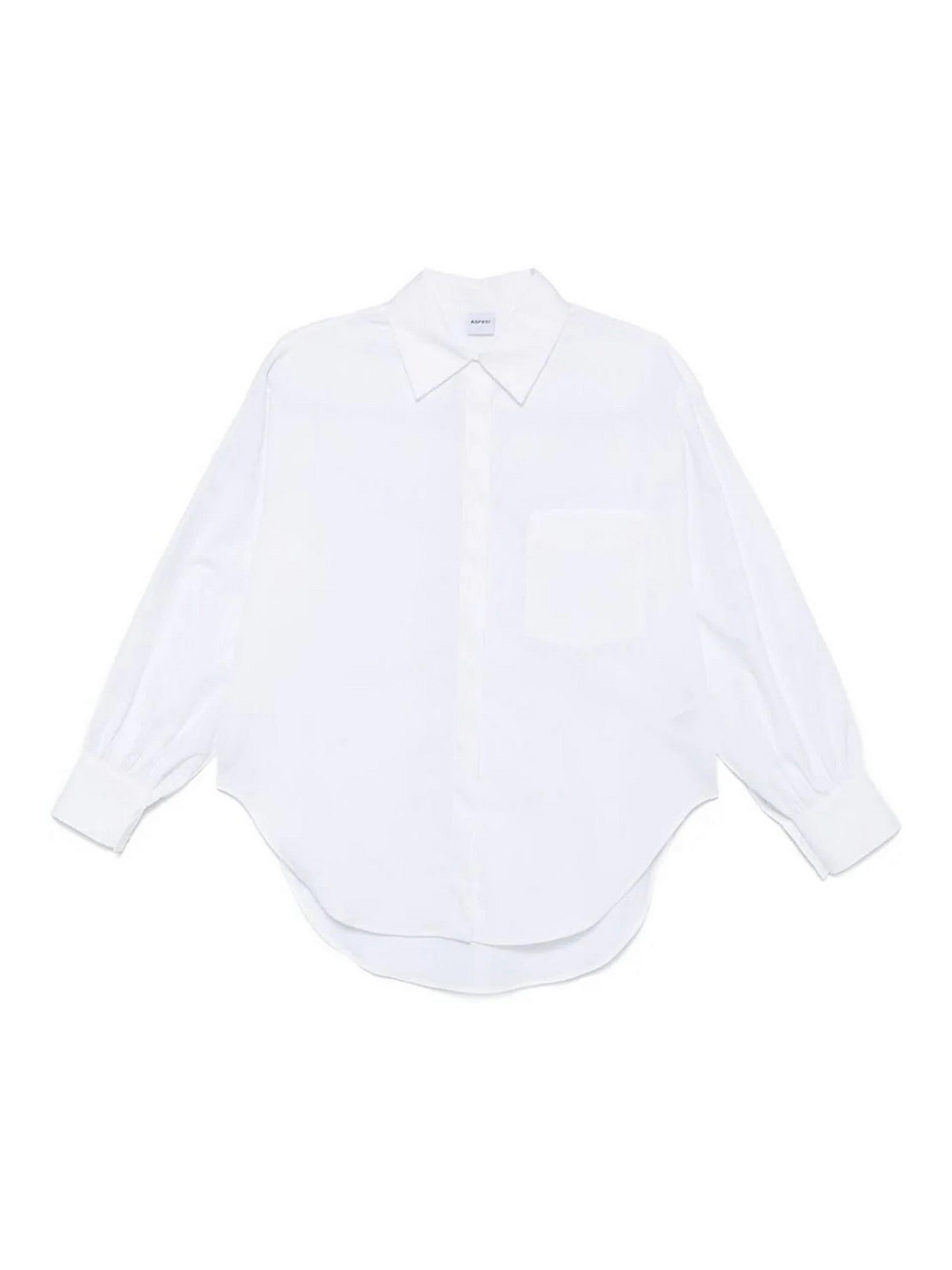 Aspesi Cotton Shirt In White