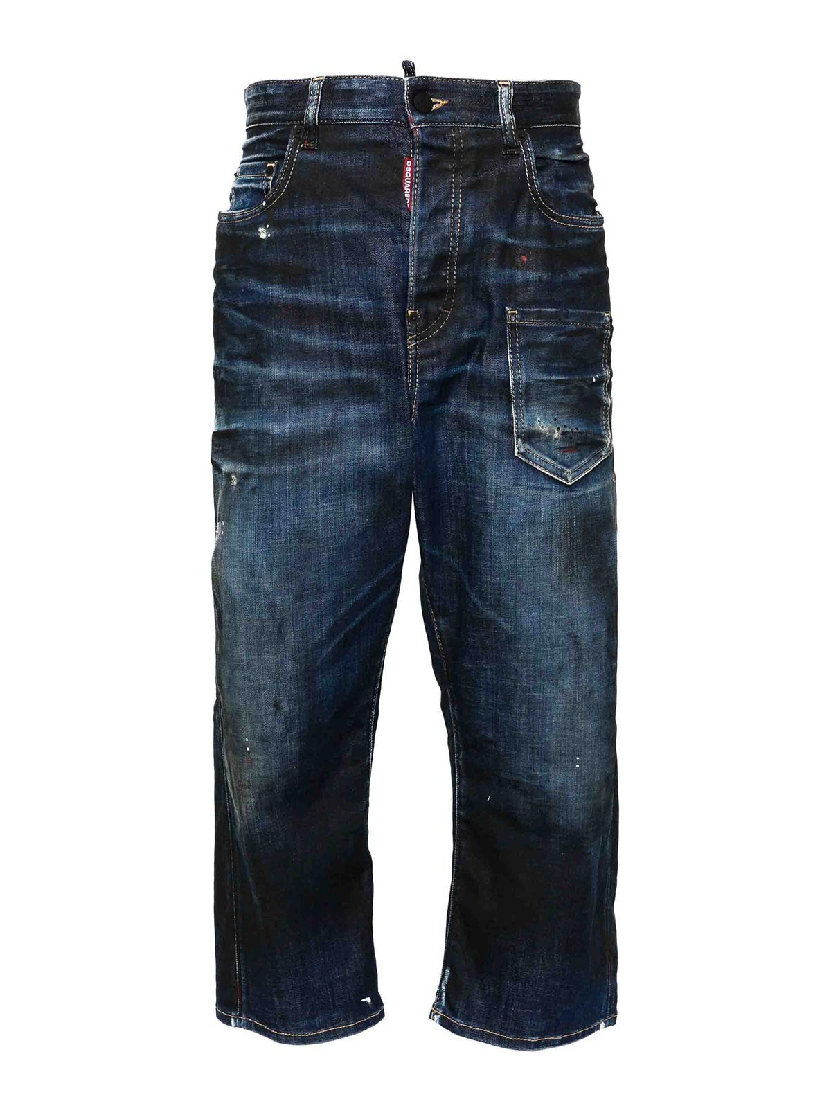 Shop Dsquared2 5 Pockets Kawaii Jeans In Azul Oscuro