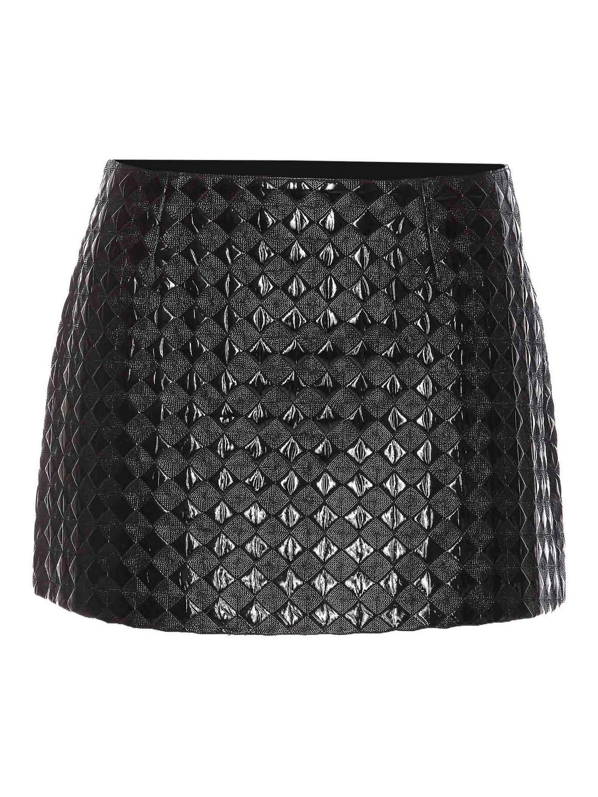 Pinko Black Grass Skirt - Black - Women | 104358A27OZ99