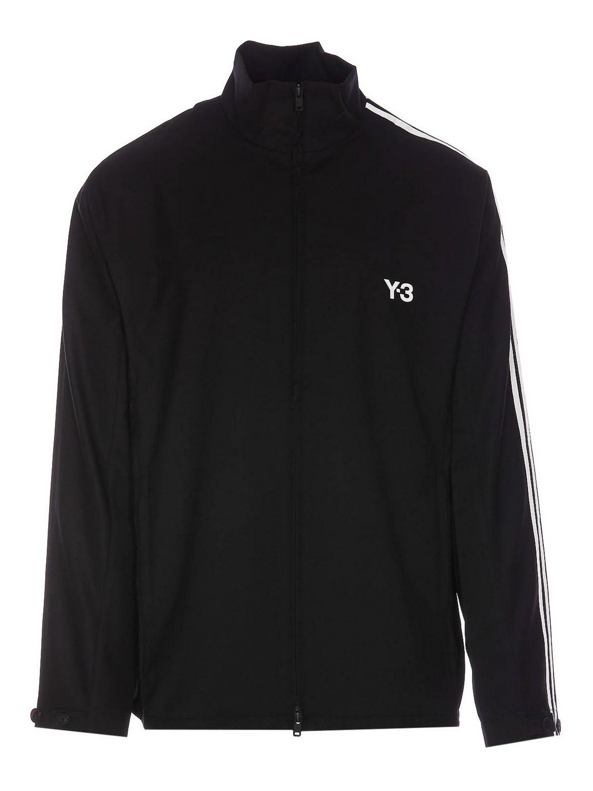 Y-3 Adidas Black Zip Sweatshirt - Black - Men|IW7462